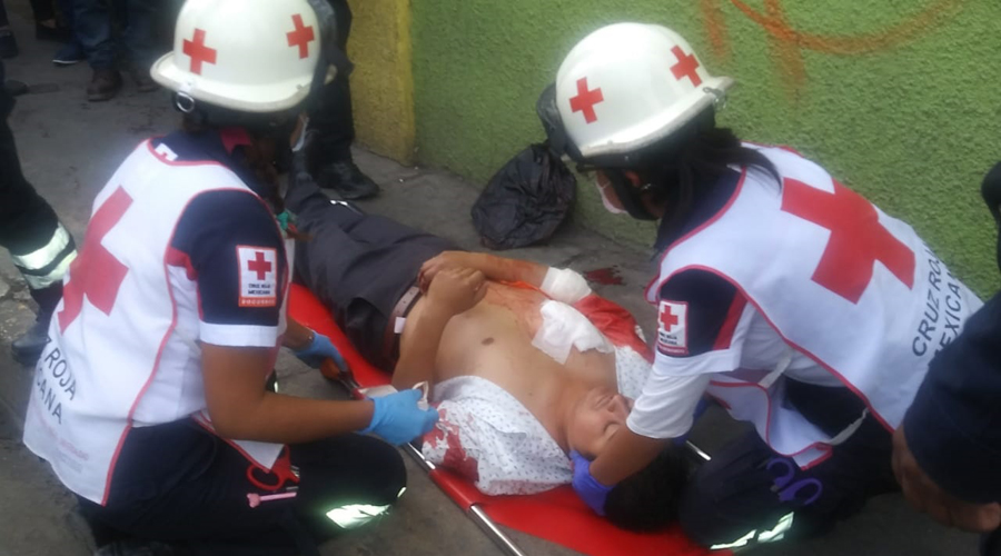 Lo lesionan con arma blanca tras asalto en la ciudad de Oaxaca | El Imparcial de Oaxaca