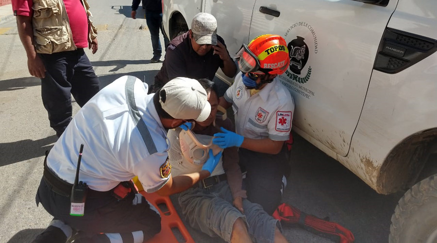 Se lesiona motociclista al derrapar en San Bartolo Coyotepec | El Imparcial de Oaxaca