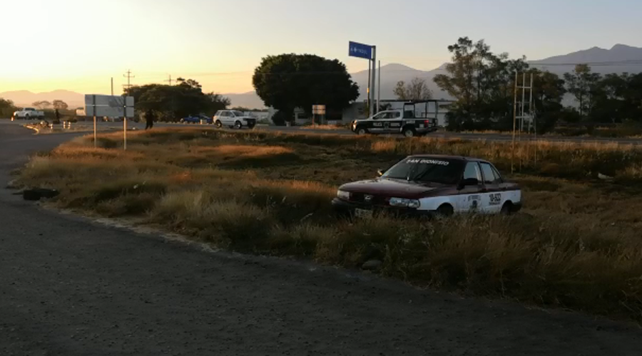 Muere motociclista tras ser atropellado por taxi foraneo en Tlacolula | El Imparcial de Oaxaca
