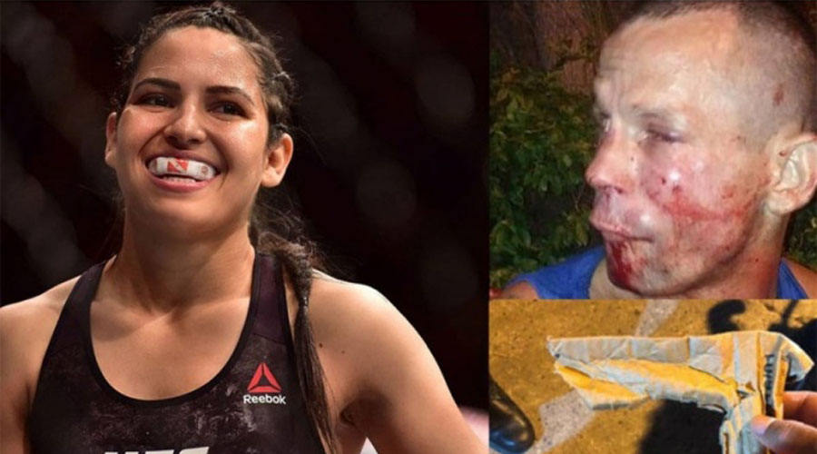 Asalta a luchadora de UFC y recibe brutal golpiza | El Imparcial de Oaxaca