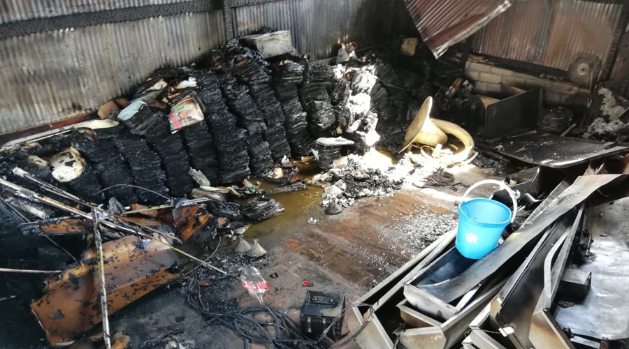 Se incendia bodega en Sola de Vega | El Imparcial de Oaxaca