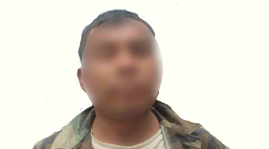 Detienen a hombre por robar celular a ama de casa