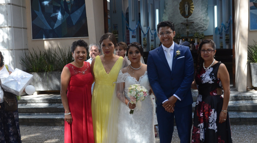 Evelina y Eduardo enlazan sus vidas