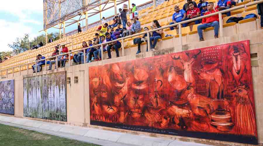 Se unen deporte y arte con exposición pictórica en Templo Alebrije | El Imparcial de Oaxaca