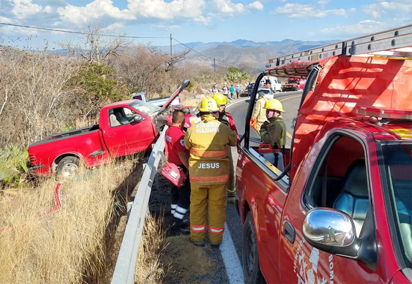 Aparatoso accidente en Huajuapan | El Imparcial de Oaxaca
