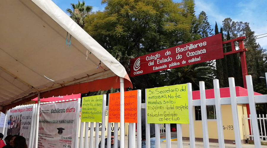 Se normalizan actividades en los planteles del Cobao | El Imparcial de Oaxaca