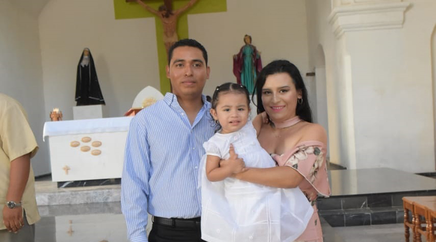 Valeria  recibió el Bautismo