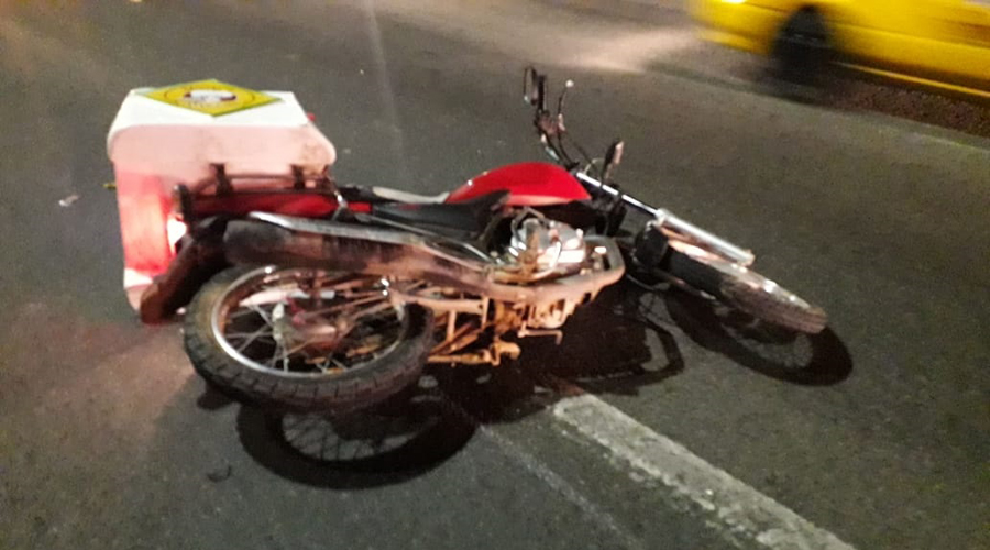 Derrapa motociclista en la carretera 190 | El Imparcial de Oaxaca
