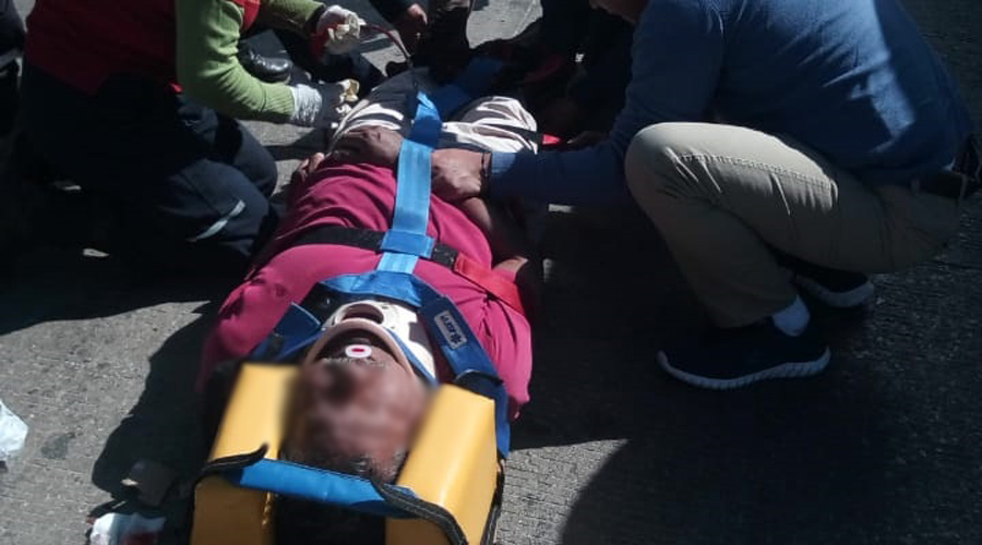 Motociclista atropella a hombre de la tercera edad en San Sebastian Tutla | El Imparcial de Oaxaca
