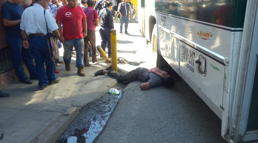Hombre es atropellado por urbano en la ciudad de Oaxaca | El Imparcial de Oaxaca