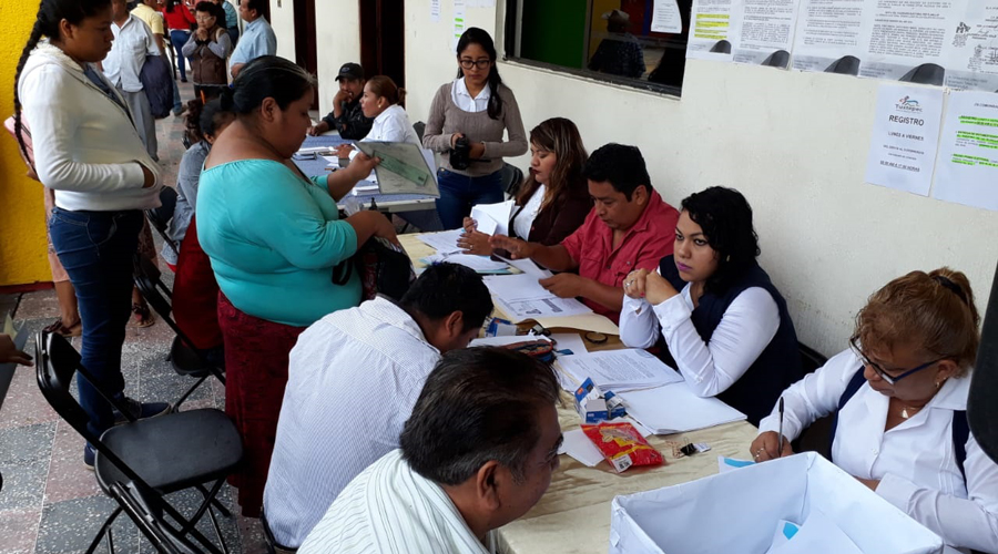 Tuxtepec inicia registro para agentes municipales y policías | El Imparcial de Oaxaca