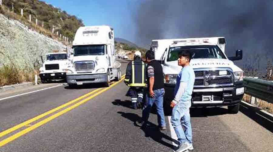 Pipa cae a barranco en la carretera Cuacnopalan-Oaxaca | El Imparcial de Oaxaca