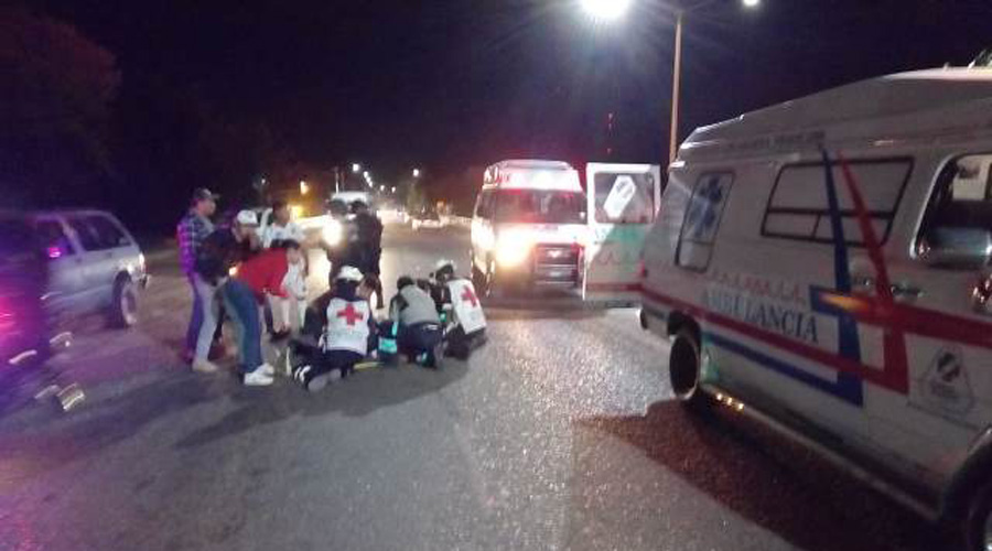 Motociclista se lesiona en accidente | El Imparcial de Oaxaca