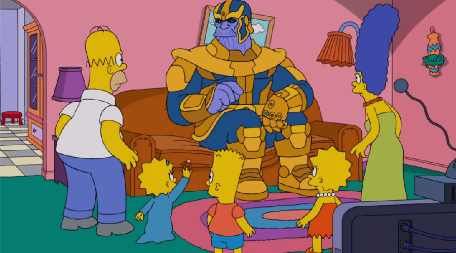 Thanos llega a Los Simpson y se hace el mejor amigo de Maggie | El Imparcial de Oaxaca