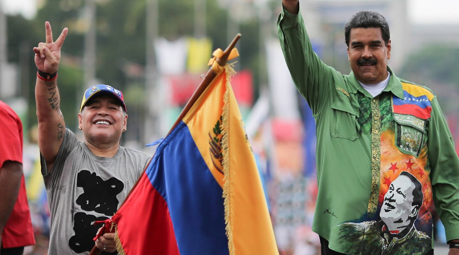 Diego Maradona envió su apoyo a Nicolás Maduro: “No pudieron con Fidel, no pudieron con Hugo y menos con vos” | El Imparcial de Oaxaca