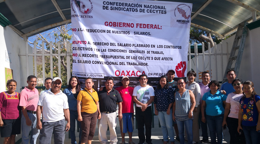 Cecyteo anuncia paro nacional por recorte presupuestal | El Imparcial de Oaxaca