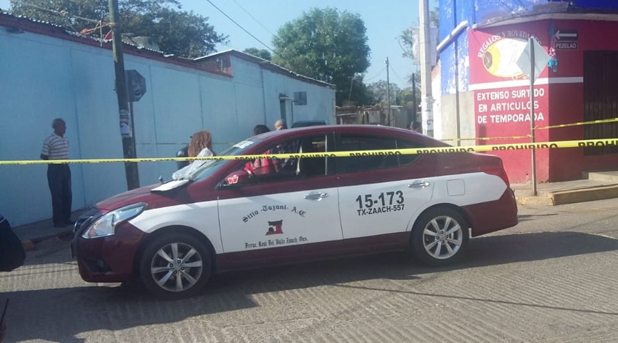 Muere mujer en un taxi de Zaachila | El Imparcial de Oaxaca