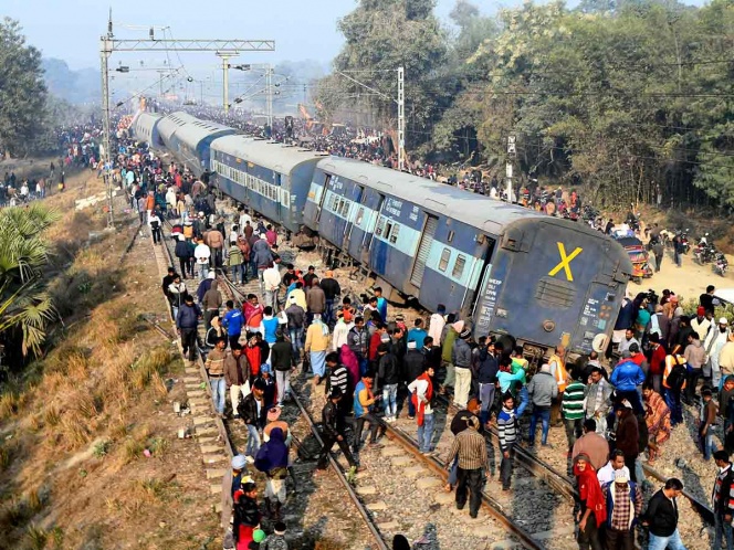 India: al menos 7 muertos por tren descarrilado | El Imparcial de Oaxaca