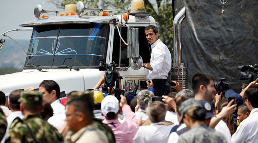 Llega ayuda humanitaria a Venezuela por la frontera de Colombia