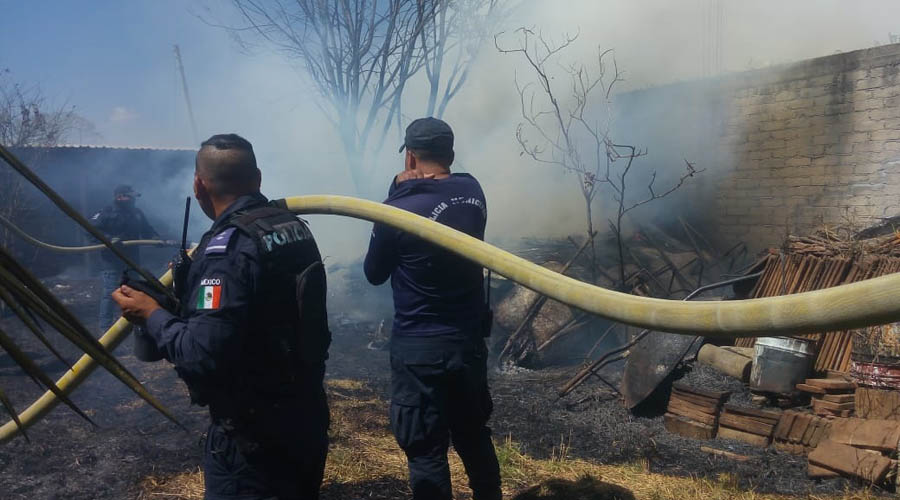 Se incendia terreno en La Joya | El Imparcial de Oaxaca