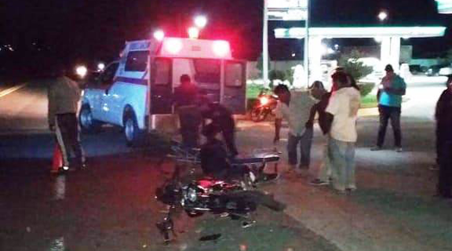 Derrapa motociclista en la entrada de Nochixtlán | El Imparcial de Oaxaca