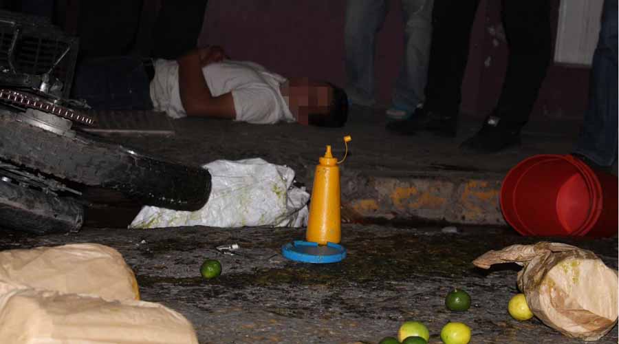 Atropellan a taquero en el Centro de Oaxaca