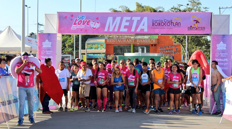 Alistan la carrera “Love Race” de 5 km | El Imparcial de Oaxaca