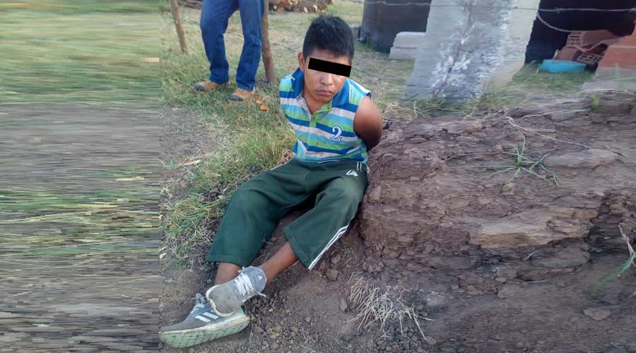 Amarran a joven acusado de robo a casa en Juchitán | El Imparcial de Oaxaca