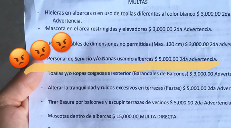 Multan con 5 mil pesos si las “nanas” usan alberca en residencial | El Imparcial de Oaxaca