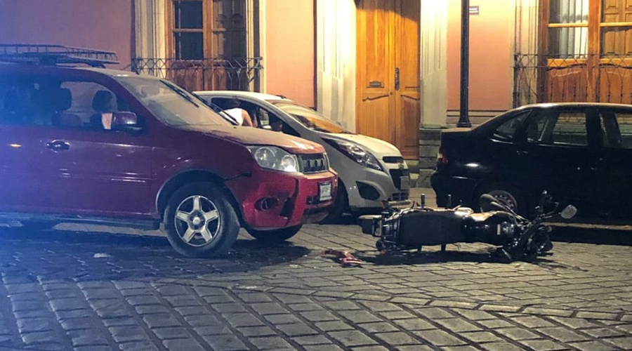 Atropellan a motociclista a la altura de El Llano
