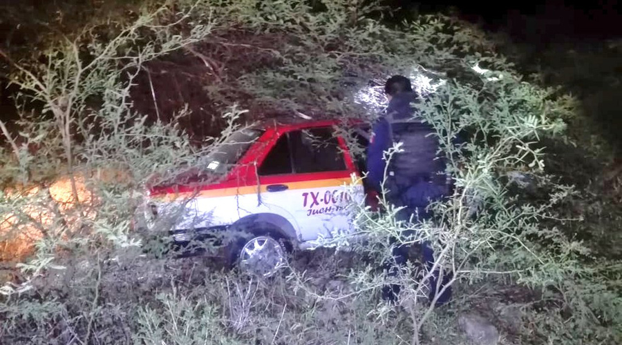 Conducía a exceso de velocidad y se accidenta en Juchitán