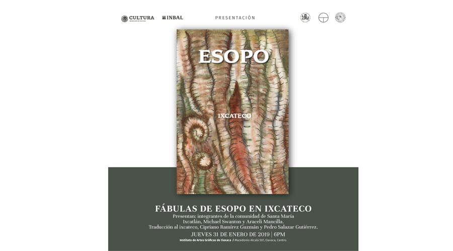 En ixcateco, nueva  edición de Esopo | El Imparcial de Oaxaca