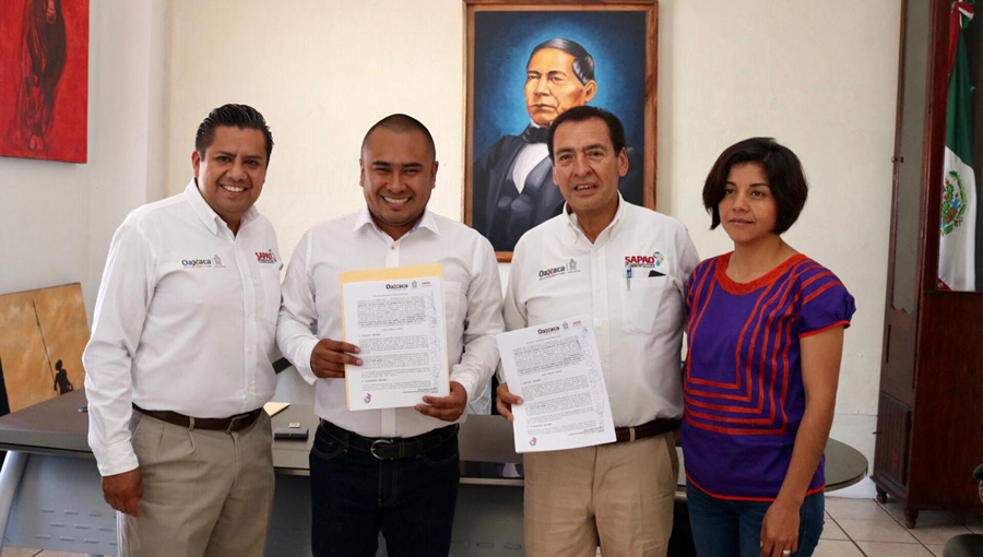 Acuerdan SAPAO y Santa  Lucía trabajo coordinado | El Imparcial de Oaxaca