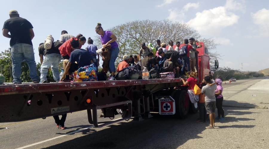Istmo, ruta obligatoria de caravanas migrantes | El Imparcial de Oaxaca