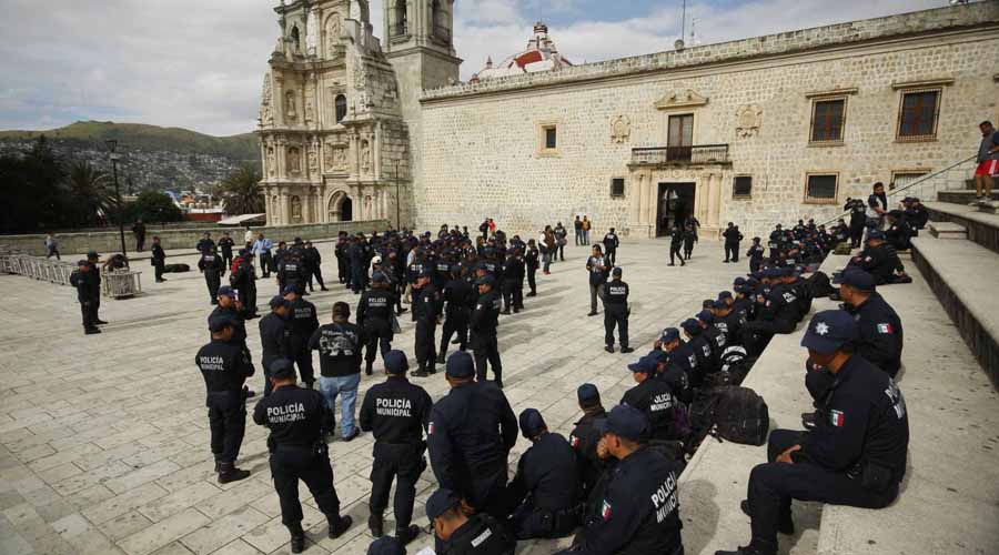 Van por el fortalecimiento de cuerpos policiacos en Oaxaca y Santa Lucía | El Imparcial de Oaxaca