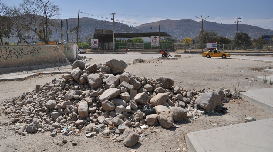 Sinfra abandona más obras en las calles de Oaxaca | El Imparcial de Oaxaca