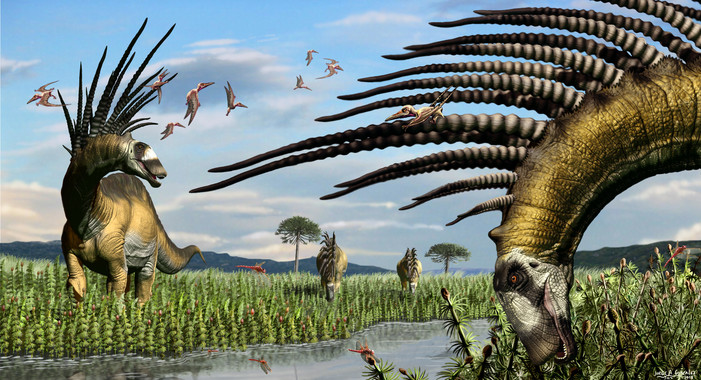 Descubren en Argentina una nueva especie de dinosaurio con espinas en el cuello y espalda | El Imparcial de Oaxaca