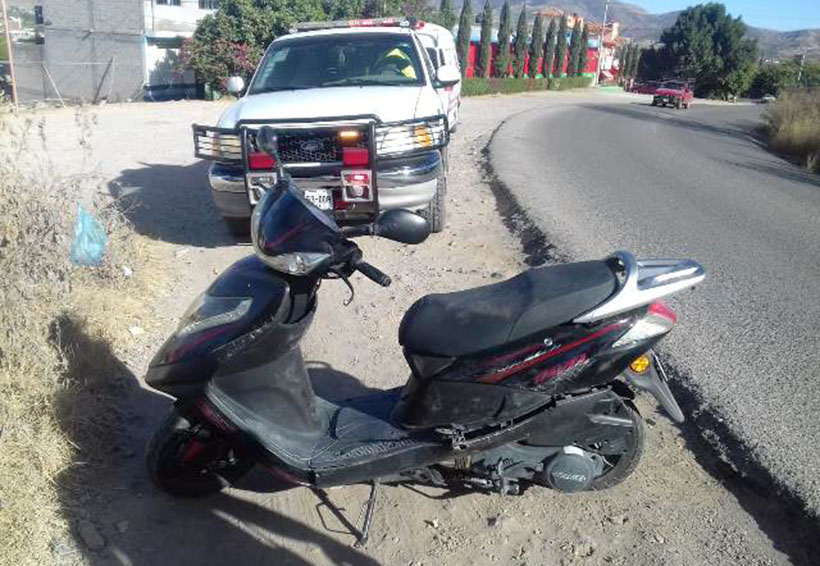 Jovencita de 16 años se accidente en una motoneta | El Imparcial de Oaxaca