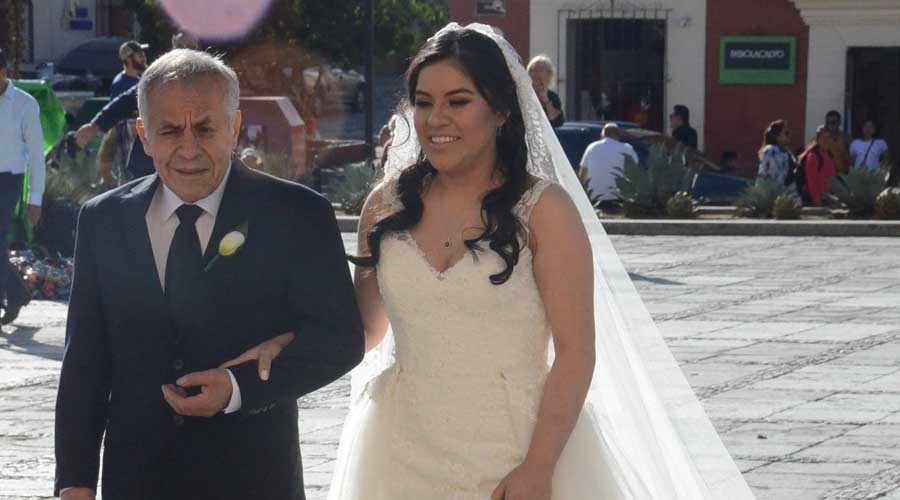 Ricardo y Saraí se casan