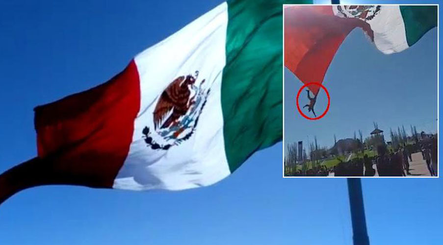 Fuera de peligro el soldado que cayó de bandera durante izamiento en Chihuahua | El Imparcial de Oaxaca