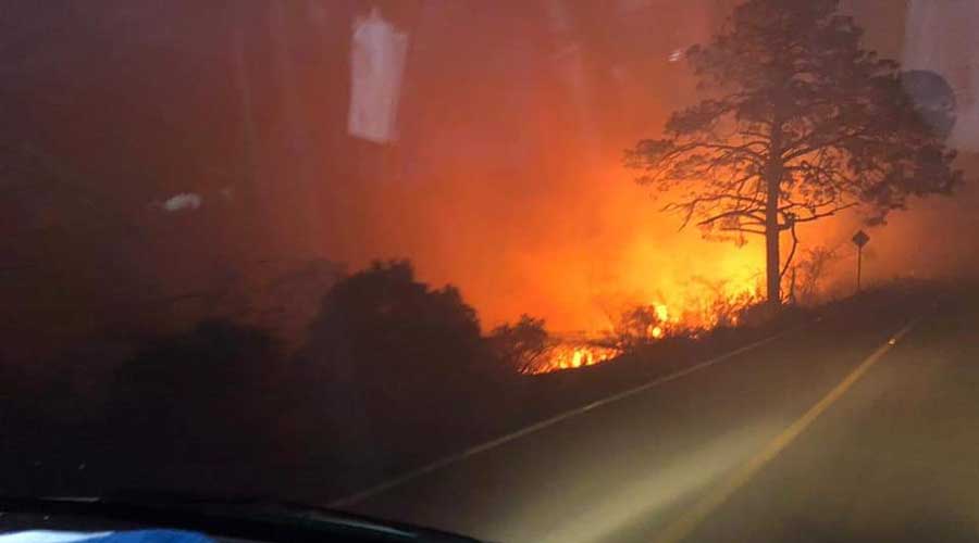 Reportan fuertes incendios en Miahuatlán | El Imparcial de Oaxaca