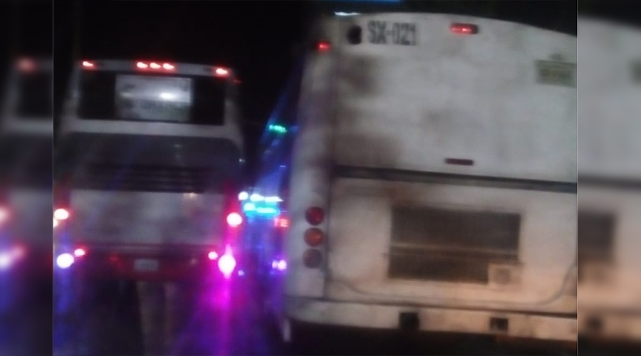 Amenazan a conductor con dañar su autobús tras accidente en Oaxaca | El Imparcial de Oaxaca