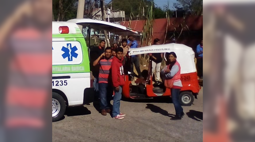 Se lesiona conductora de mototaxi tras accidente en Santa Rosa | El Imparcial de Oaxaca