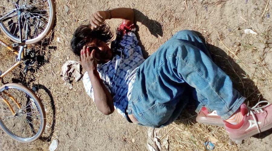 Vecinos de Atzompa golpean a ladrón de bicicletas