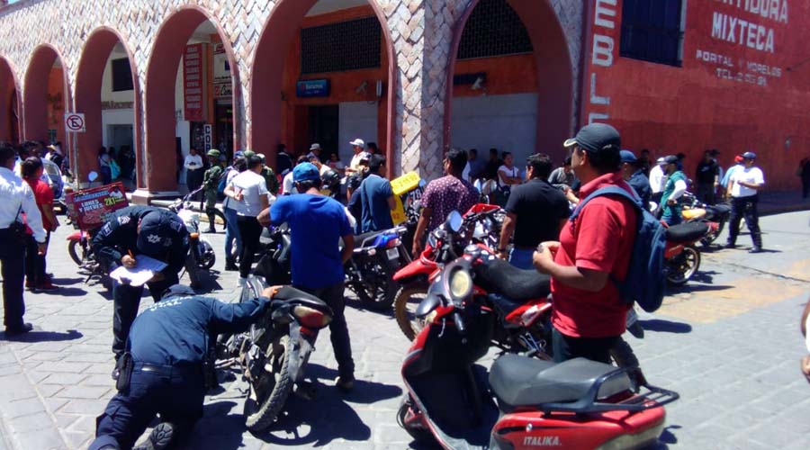 Realizan operativo contra motocicletas irregulares en Huajuapan | El Imparcial de Oaxaca