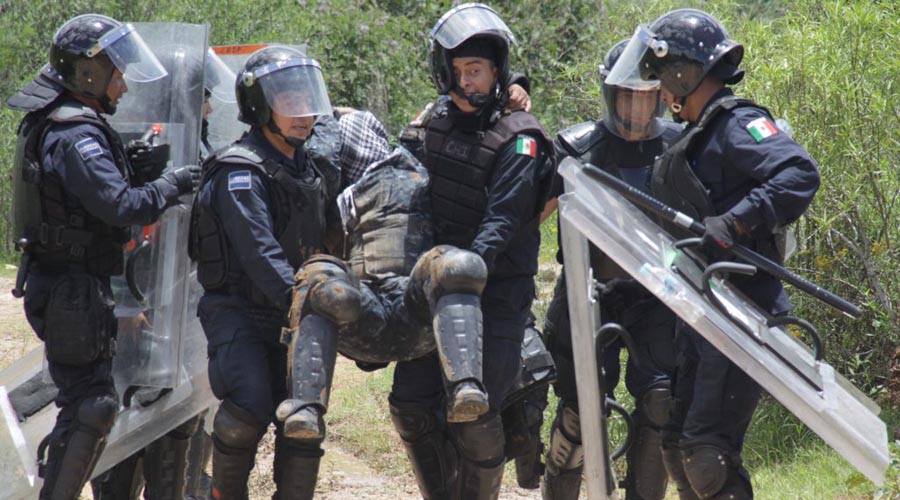 Desde 2018 suman 16 policías asesinados en Oaxaca