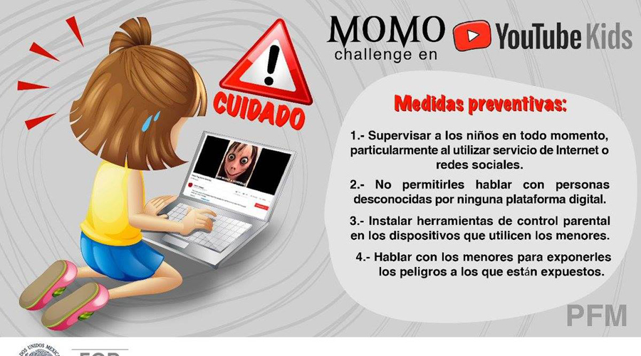 Emite la FGR recomendaciones ante el “Momo Challenge” | El Imparcial de Oaxaca