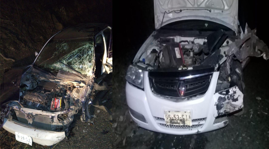 Se registra fuerte accidente en carretera de Huatulco | El Imparcial de Oaxaca