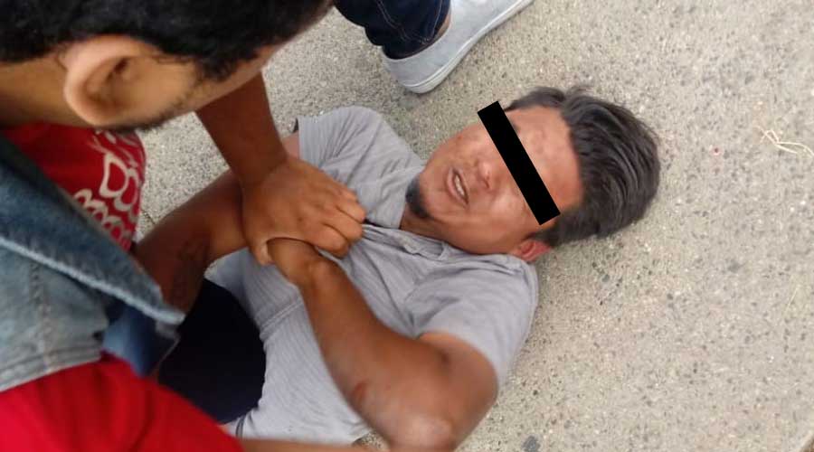 Atrapan a presunto ladrón de motos en la Colonia Reforma | El Imparcial de Oaxaca