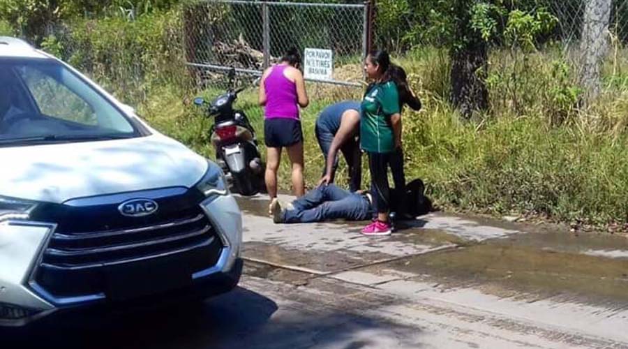 Se lesiona motociclista al derrapar en San Agustín Etla | El Imparcial de Oaxaca